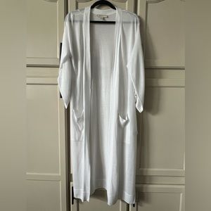 Michael Kors White Cardigan/Kimono